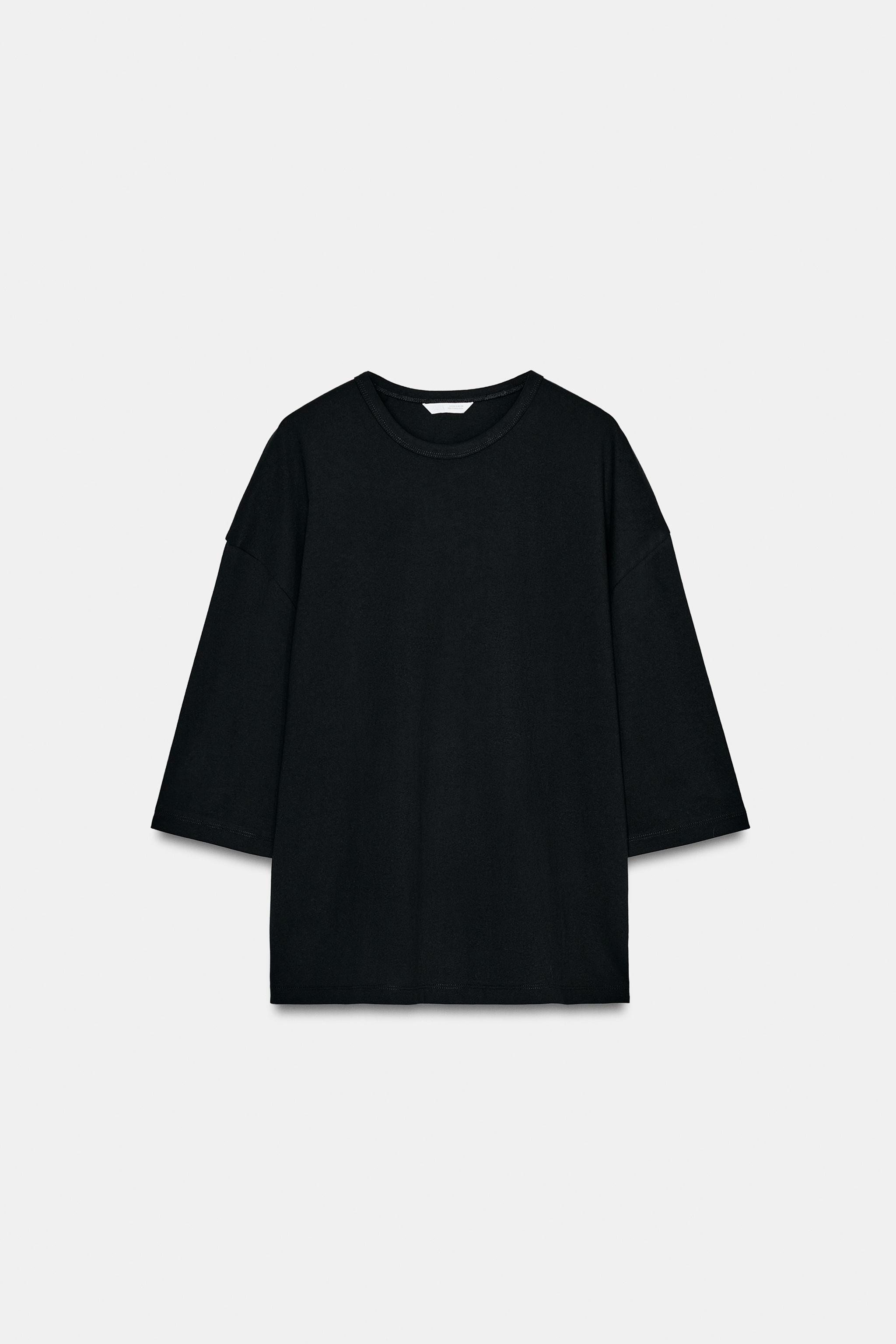 RUSTIC THREE-QUARTER SLEEVE T-SHIRT